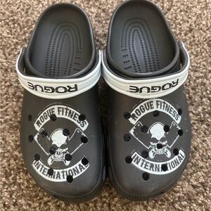 Kids Black Clogs